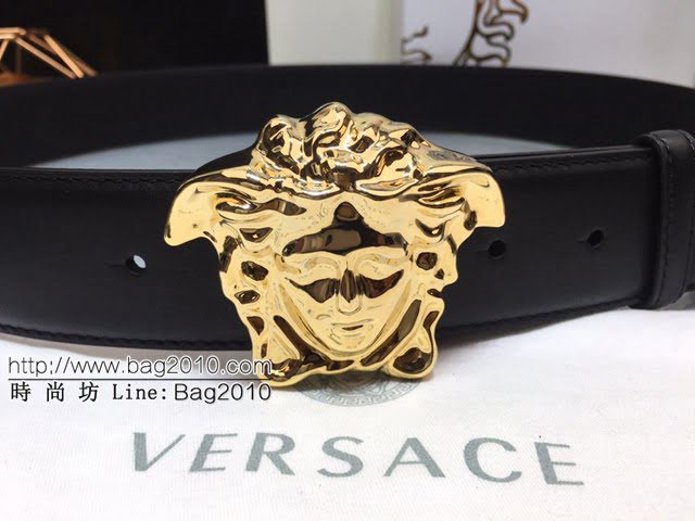 VERSVE男士皮帶 範思哲高端時尚皮帶 範思哲Versace美杜莎頭像裝飾  jjp1294